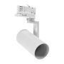 3-Phase Track Spotlight GU10 White – 56,5×121×172 mm