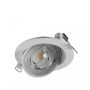 LED recessed spot round tiltable 6.5W CCT IP20 Ø105 mm – cut-out Ø90 mm – white