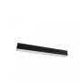 LED Linear Ceiling Light 24W CCT K3000/K4000/K6500 2400 lm 60 cm – Black