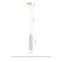 3-Phase Track Pendant Lamp GU10 – white – photo 2