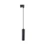 Pendant Light GU10 for 3-Phase Track Ø55 mm with 1 m Cable – Black