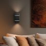 Wall light G9 – square – black – IP20 – 80×150 mm – without bulb – photo 2