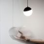 LED Pendant Globe Light for 48V Track 5W K3000 Ø100 mm – Black – photo 9