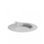 LED disc pendant lamp for narrow track 7W K3000 48V Ø170 mm White