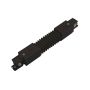 3-Phase Flexible Rail Connector Black