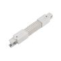 3-Phase Flexible Track Connector White
