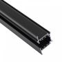 Recessed 3-Phase Track 1 m for Track Spotlights – Black