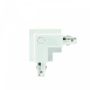 3-Phase Track Connector Right White