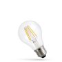 LED E27 A60 COG clear bulb 3,8W CCT 806lm