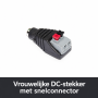 Female DC plug with quick connector – photo 2
