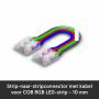 Strip-to-strip connector with cable for COB RGB LED strip – 10 mm – photo 3