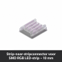 Strip-to-strip connector for SMD RGB LED strip – 10 mm – photo 3
