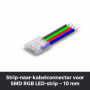 Strip-to-cable connector for SMD RGB LED strip – 10 mm – photo 3