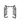 3-Phase Track Rail 1 Meter White – photo 2