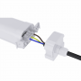 LED vapor tight fixture 40W 120cm 100L /W IP65 (2 connection points)
