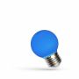 Bleu LED lamp with E27 fitting 1 Watt