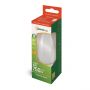 E14 LED Candle Bulb 6W COG Milk Glass230V