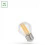 E27 LED Light Bulb Flame Shape 6W COG Clear