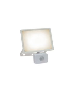 LED Flood Light  white 30Watt with motion sensor 85L / w IP44