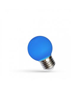 Bleu LED lamp with E27 fitting 1 Watt