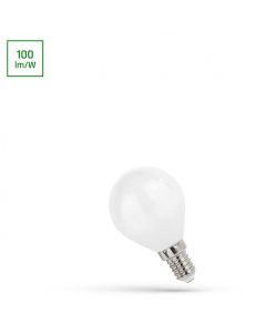 E14 LED Bulb 4W COG Melkglas