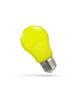Yellow LED bulb A50 E27 4.9 Watt