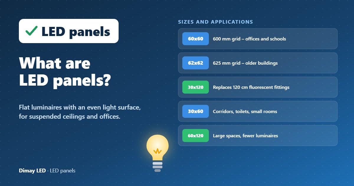 Infographic: What are LED panels?