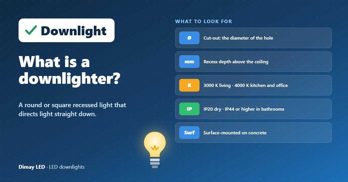 Infographic: What is a downlighter?