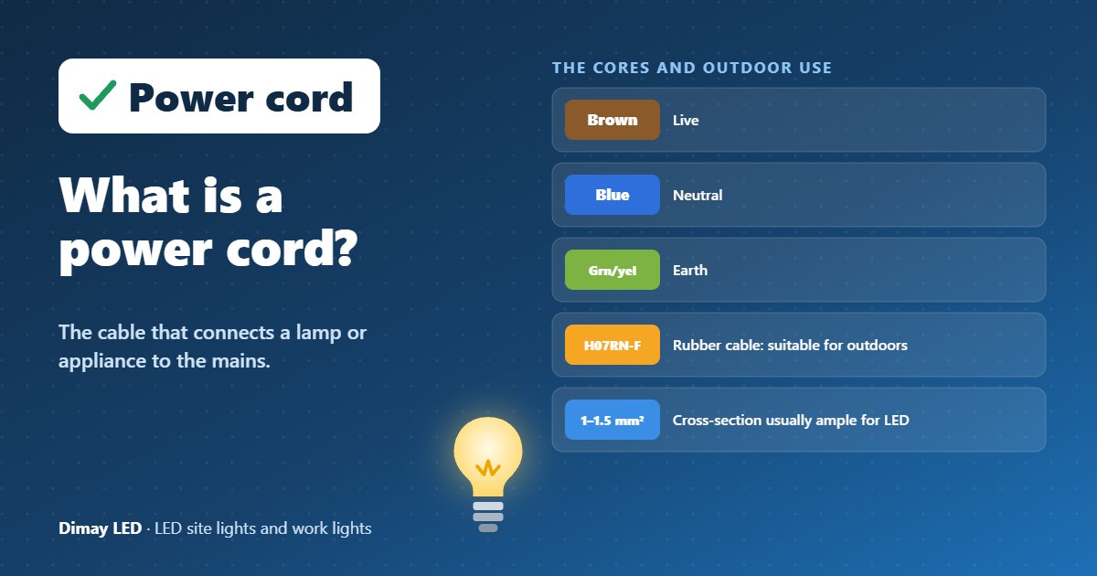 Infographic: What is a power cord?
